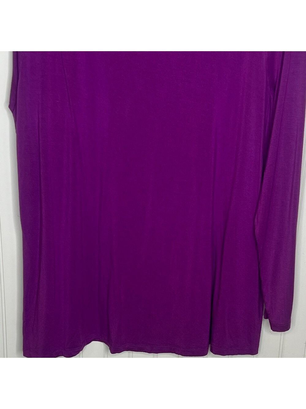 Soft Surroundings Vibrant Purple Blouse - Picture 9 of 9